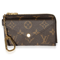 Louis Vuitton Monogram Canvas Recto Verso Card Holder