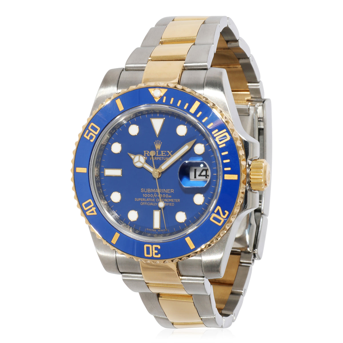 Rolex Submariner 116613LB Mens Watch in  Stainless Steel/Yellow Gold