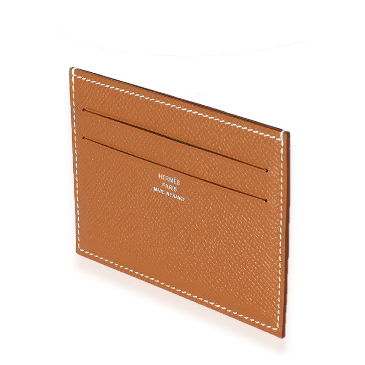HERMES card holder in Dark Brown leather - Pre-owned certified