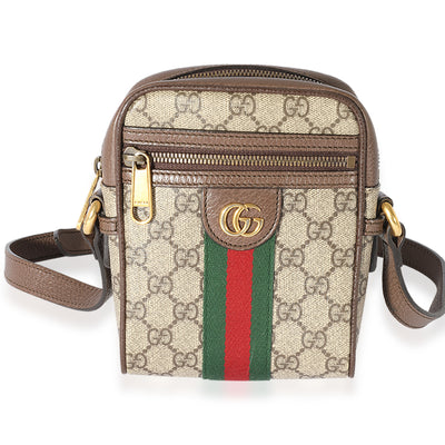 Gucci GG Supreme Mini Ophidia Messenger Bag