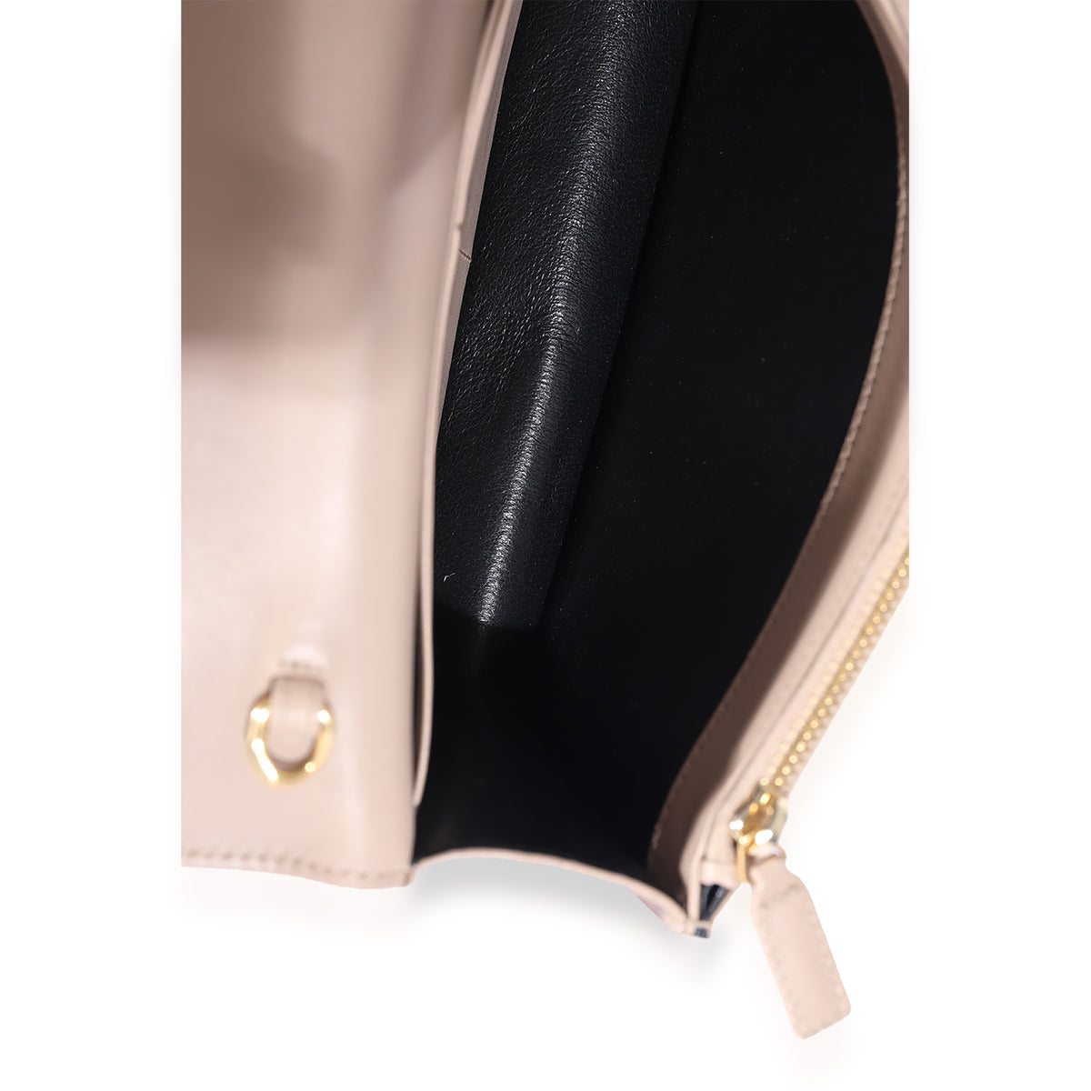Saint Laurent Beige Leather Small Kate Tassel Bag