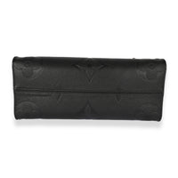 Louis Vuitton Black Empreinte Monogram Giant Onthego MM