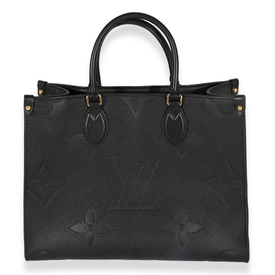 Louis Vuitton Black Empreinte Monogram Giant Onthego MM