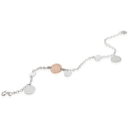 Hermès Confettis Bracelet in 18k Pink Gold/Sterling Silver