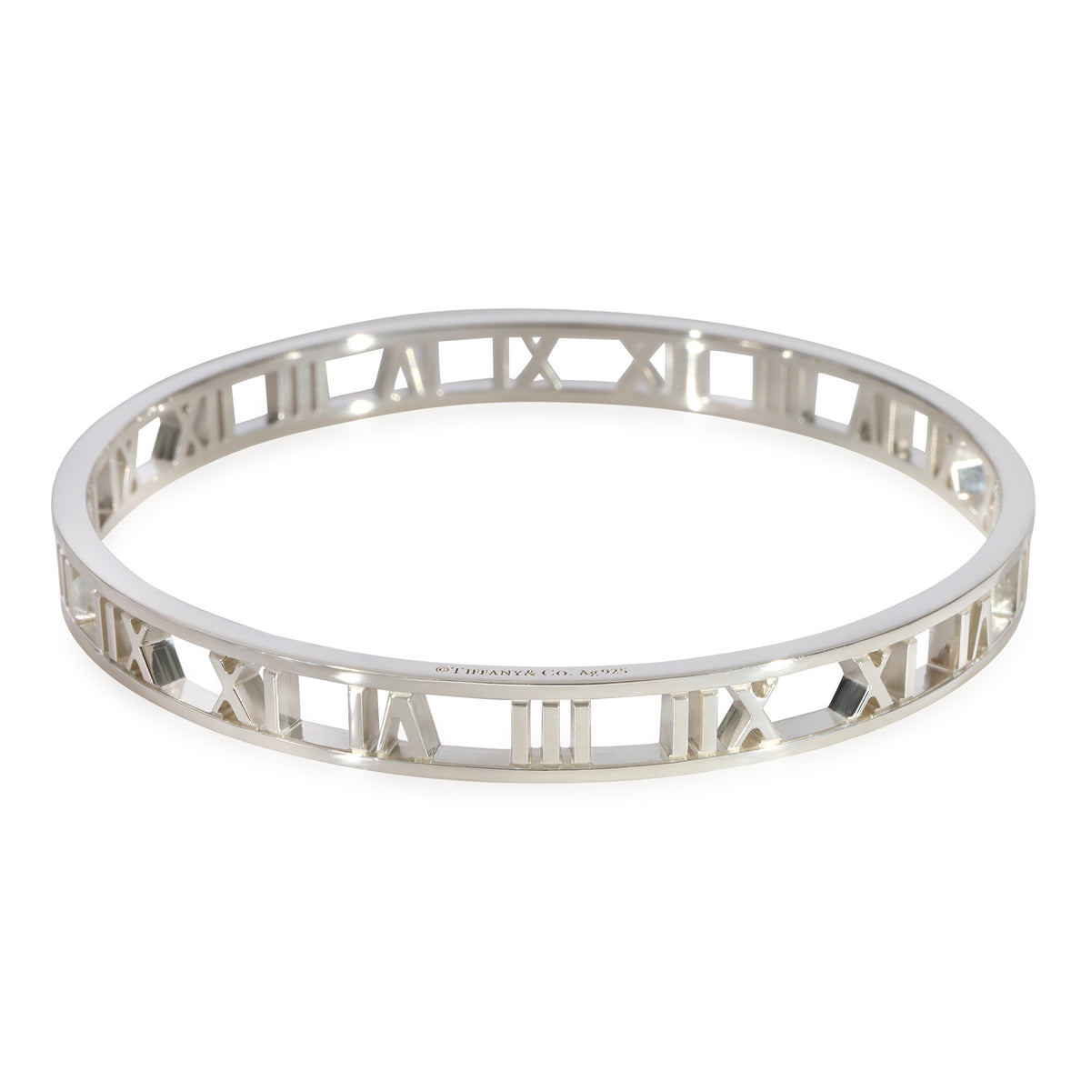 Tiffany & Co. Atlas Bangle in 925 Sterling Silver