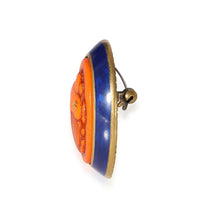 Gucci Resort 2019 Orange Beetle Cameo Brooch, 1 1/2 Wide