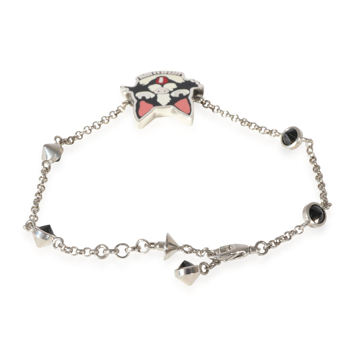 Gucci Bosco & Orso Charm Bracelet in 925 Sterling Silver