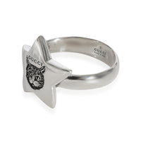 Gucci  Blind For Love Star Ring in Sterling Silver