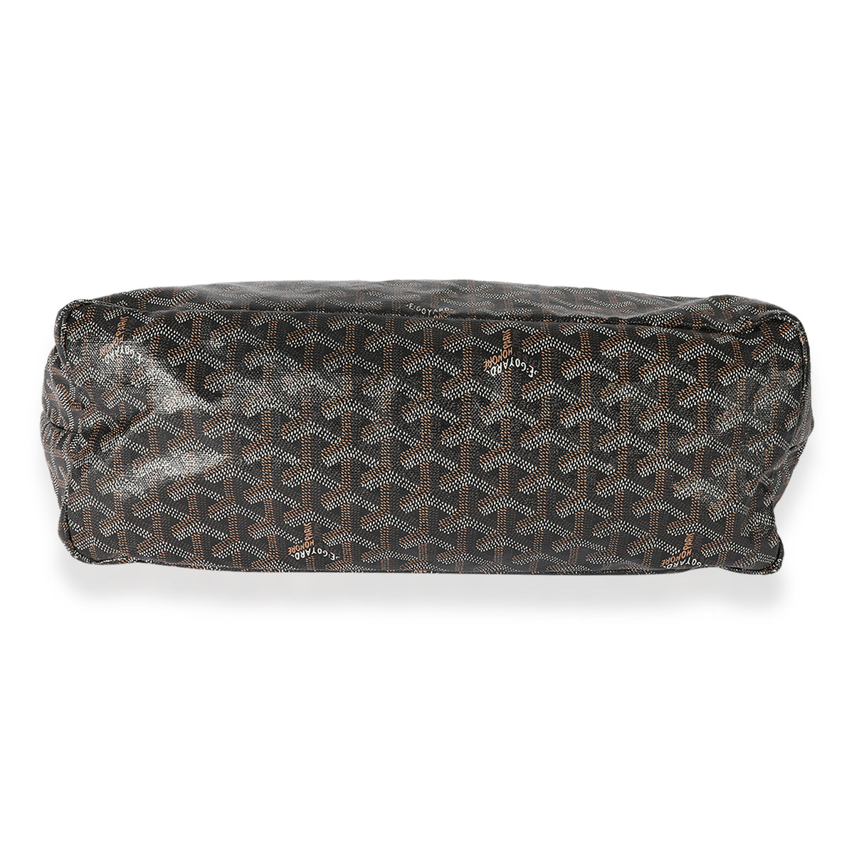 Goyard Black Goyardine Canvas & Black Leather Saint Louis PM