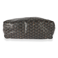 Goyard Black Goyardine Canvas & Black Leather Saint Louis PM