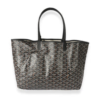 Goyard Black Goyardine Canvas & Black Leather Saint Louis PM