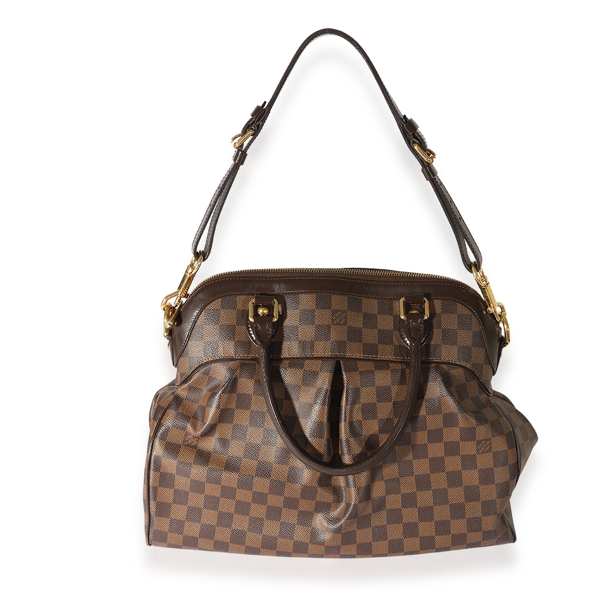 Louis Vuitton Damier Ebene Canvas Trevi GM Bag. Excellent, Lot #58155