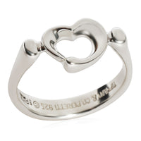 Tiffany & Co. Elsa Peretti Open Heart Mini Ring in Sterling Silver