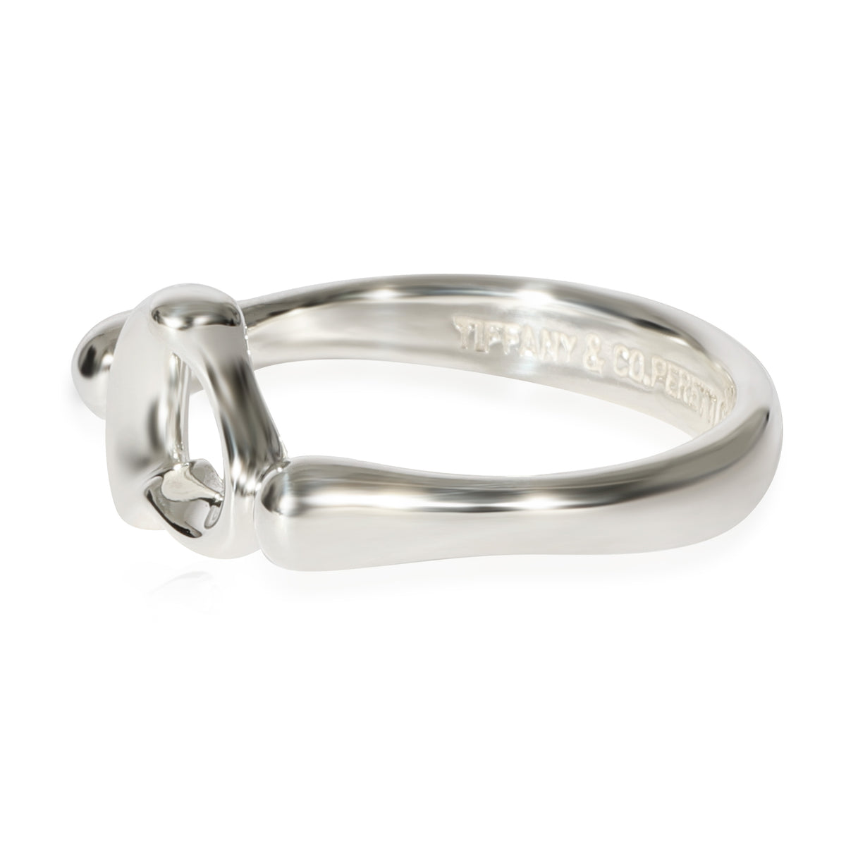 Tiffany & Co. Elsa Peretti Open Heart Mini Ring in Sterling Silver