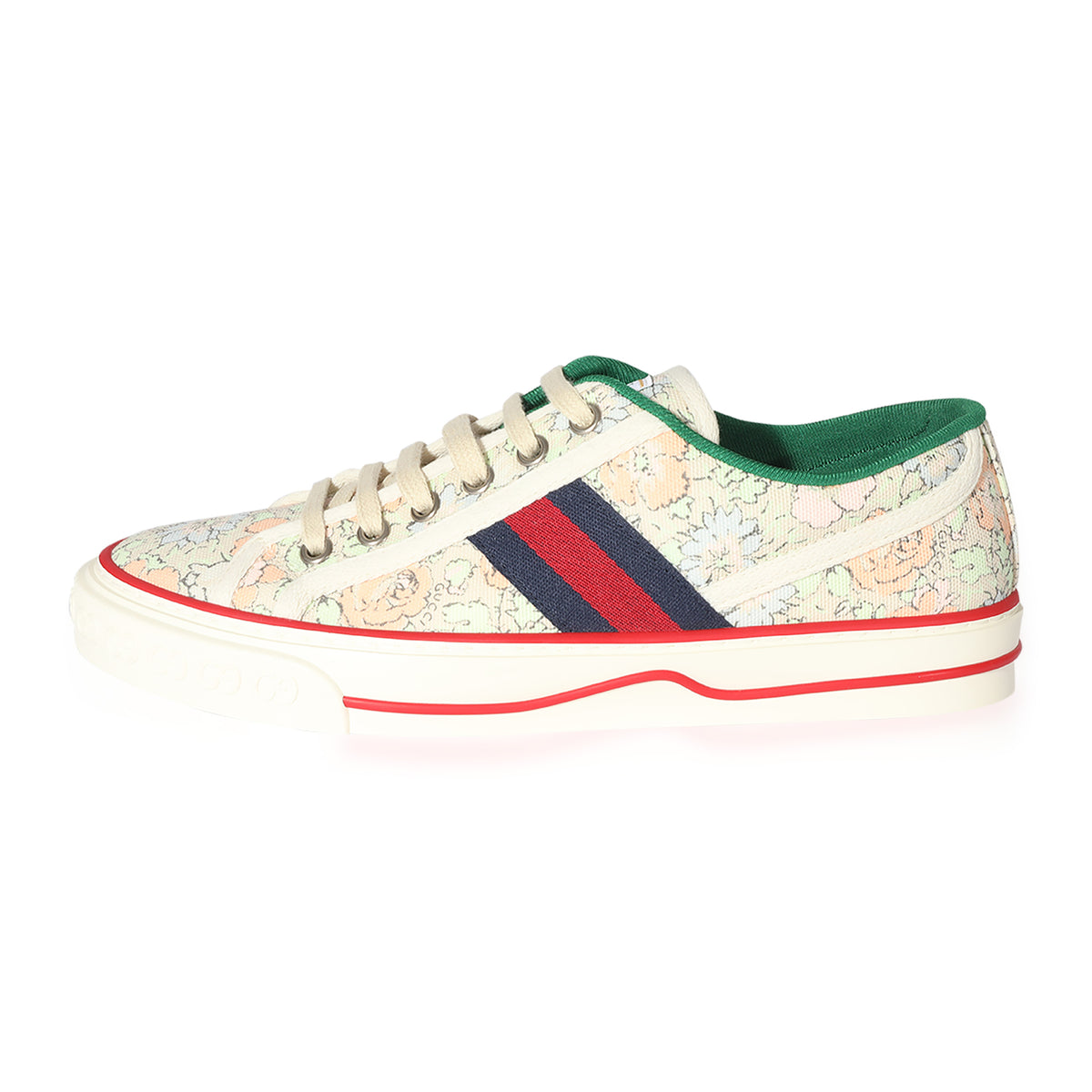 Liberty of London x Gucci Wmns Tennis 1977 Floral - Mint Green