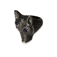 Gucci Brass Tone Fox Head Ring