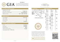 GIA Certified 0.70 Ct Round cut G SI1 Loose Diamond