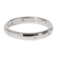 Tiffany & Co. Etoile Diamond Wedding Band in 950 Platinum 0.1 CTW