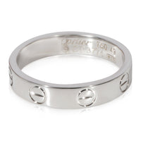 Cartier Love Wedding Band in 18k White Gold