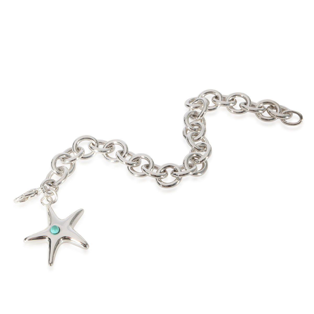 Tiffany & Co. Starfish Charm Bracelet in Sterling Silver