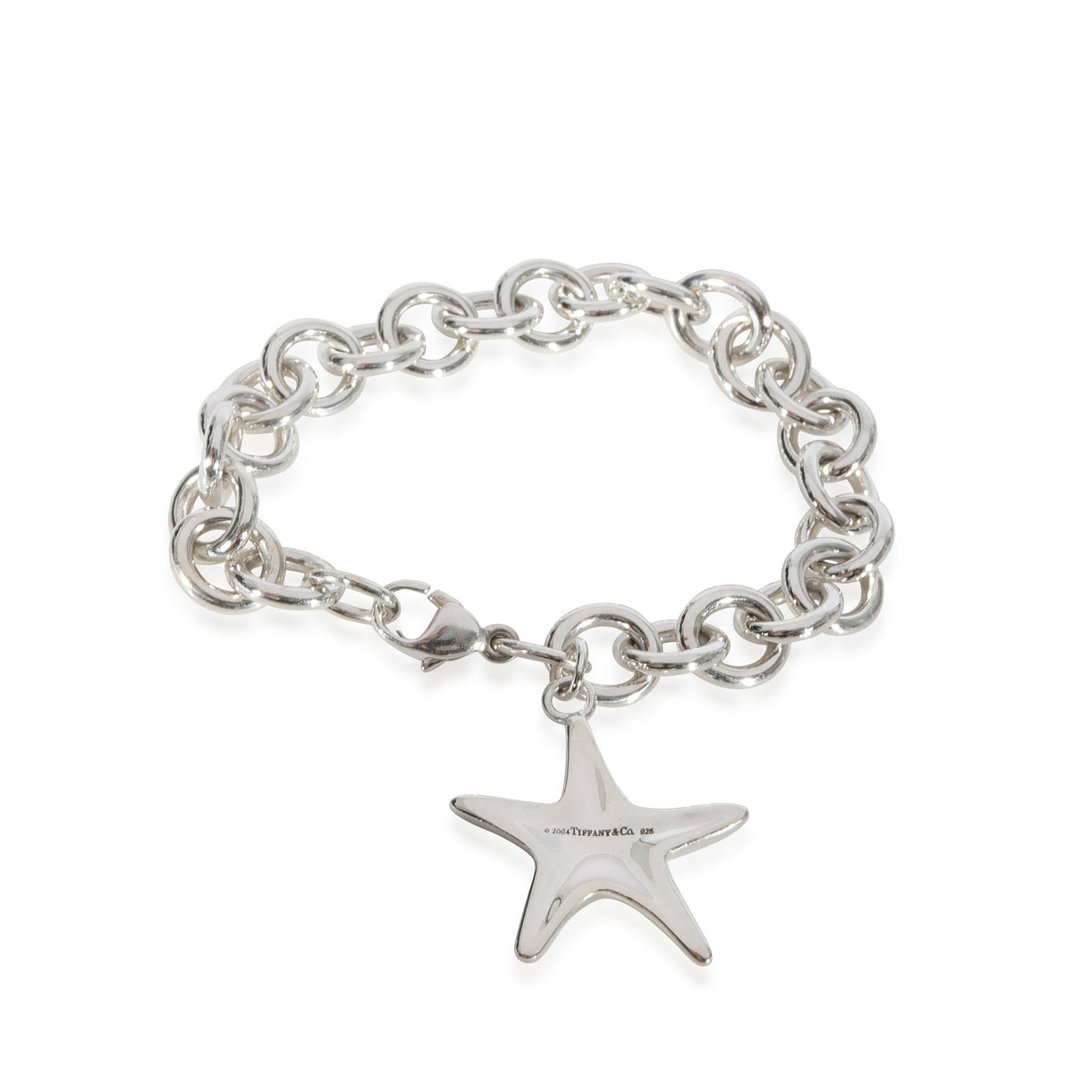 Tiffany & Co. Starfish Charm Bracelet in Sterling Silver