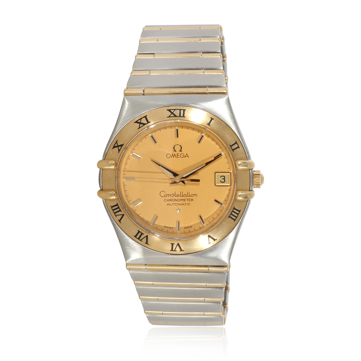 Omega Constellation 1202.10.00 Mens Watch in 18kt Stainless Steel/Yellow Gold