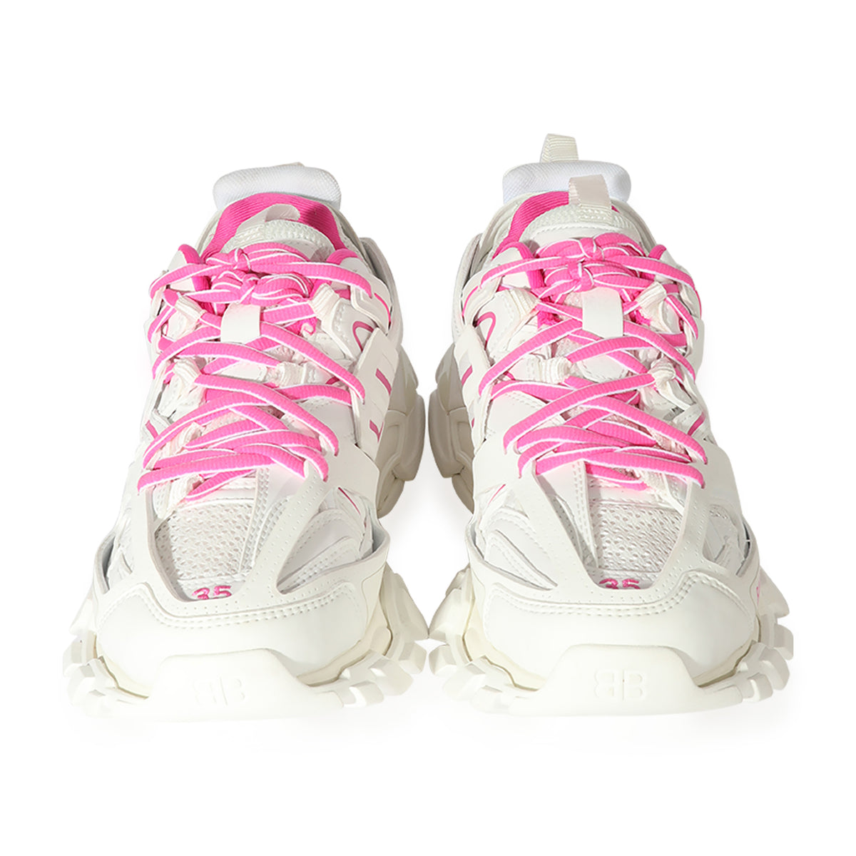 Balenciaga Wmns Track Sneaker 'White Fluo Pink'