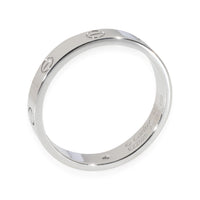 Cartier Love Diamond Wedding Band in 18k White Gold 0.02 CTW