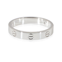 Cartier Love Diamond Wedding Band in 18k White Gold 0.02 CTW