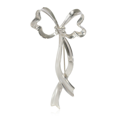 Tiffany & Co. Vintage Bow Brooch in 925 Sterling Silver