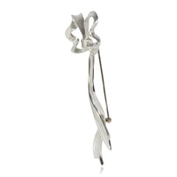 Tiffany & Co. Vintage Bow Brooch in 925 Sterling Silver