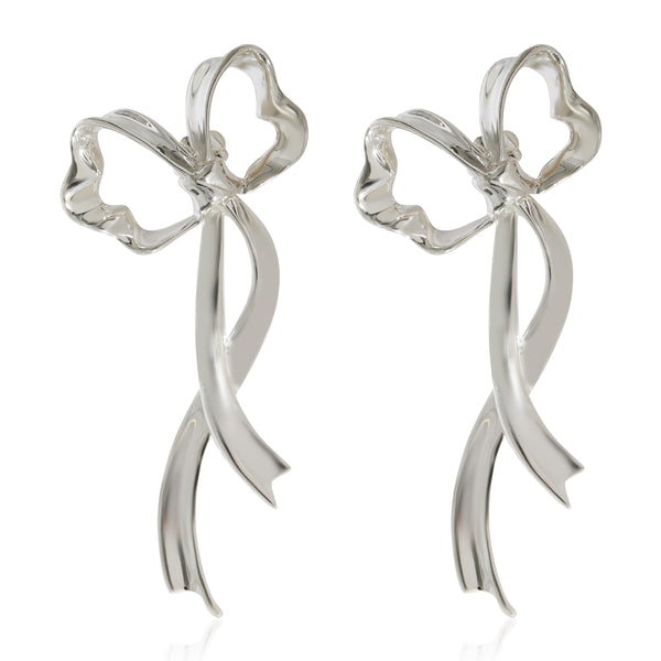 Tiffany Bow Stud Earrings, Earrings - Designer Exchange | Buy Sell Exchange
