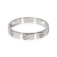 Cartier Love Wedding Band in 18k White Gold