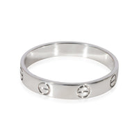 Cartier Love Wedding Band in 18k White Gold