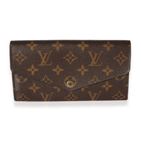 Louis Vuitton Monogram Canvas Sarah Wallet