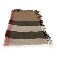 Burberry House Check Wool Square Scarf