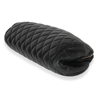 Chanel Black Quilted Lambskin Timeless Clutch