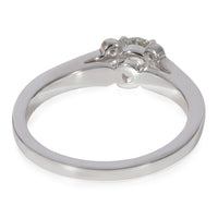 Cartier Ballerine  Diamond Engagement Ring in 950 Platinum H VVS2 0.37 CT