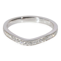 Cartier Ballerine Diamond Band in 950 Platinum 0.09 CTW