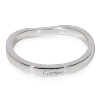 Cartier Ballerine Diamond Band in 950 Platinum 0.09 CTW