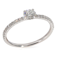 Cartier Etincelle Diamond  Engagement Ring in 950 Platinum G VVS2 0.5 CTW