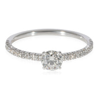 Cartier Etincelle Diamond  Engagement Ring in 950 Platinum G VVS2 0.5 CTW