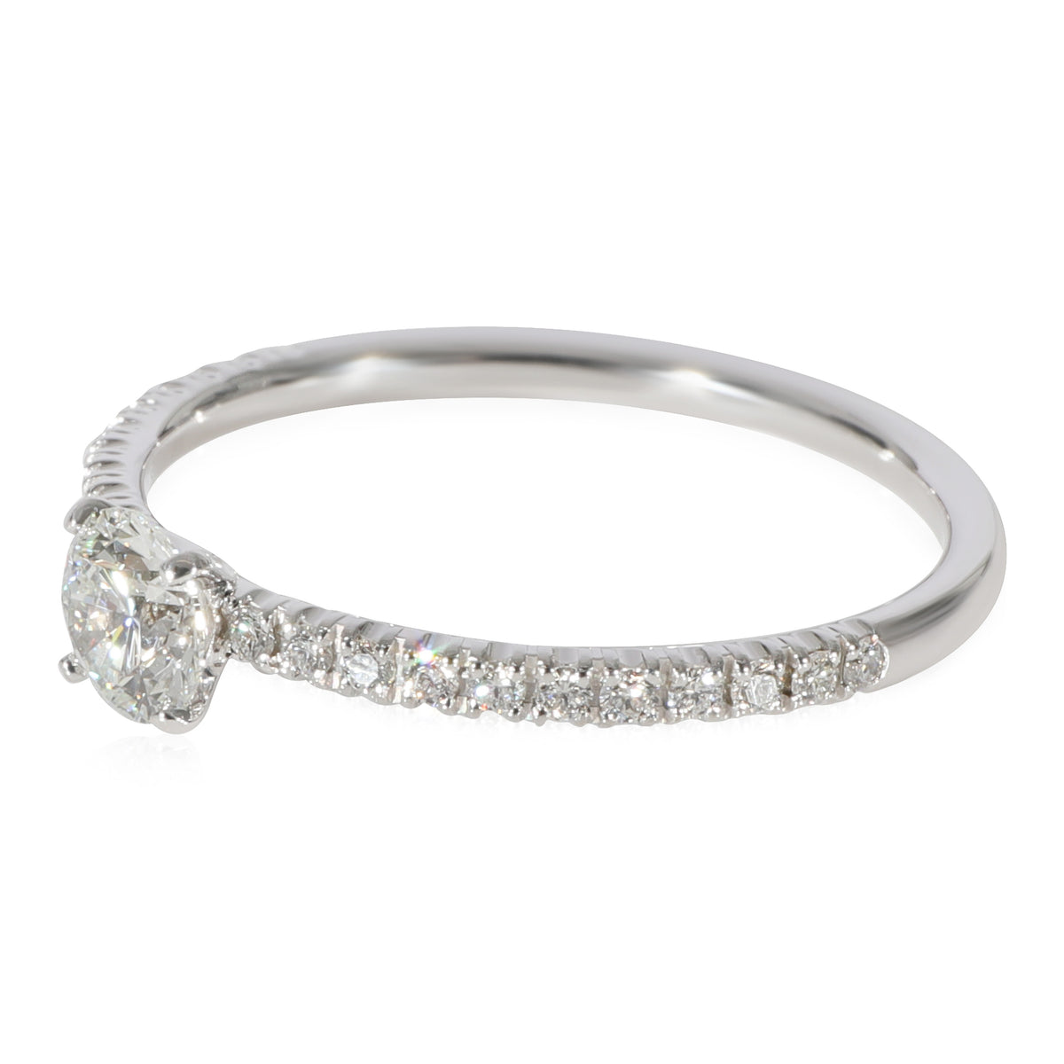 Cartier Etincelle Diamond  Engagement Ring in 950 Platinum G VVS2 0.5 CTW