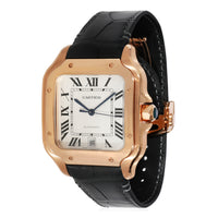 Cartier Santos de Cartier WGSA0019 Mens Watch in 18kt Rose Gold