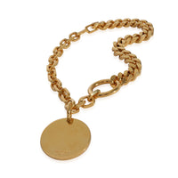 Burberry Multi-Chain Necklace with Round Medallion