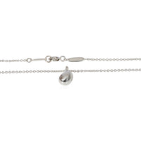 Tiffany & Co. Elsa Peretti Teardrop Pendant in Sterling Silver on a Chain