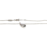 Tiffany & Co. Elsa Peretti Teardrop Pendant in Sterling Silver on a Chain