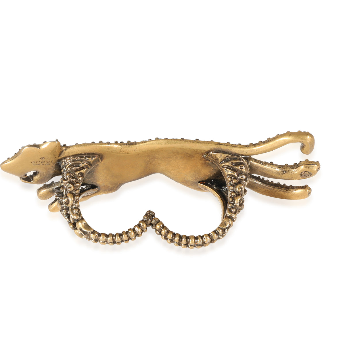 Gucci hot sale leopard ring