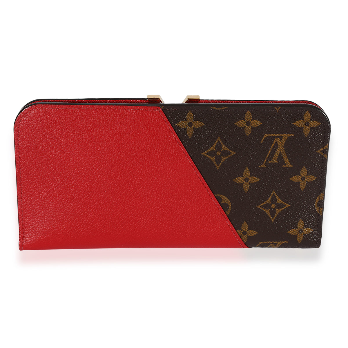 louis vuitton black and red wallet