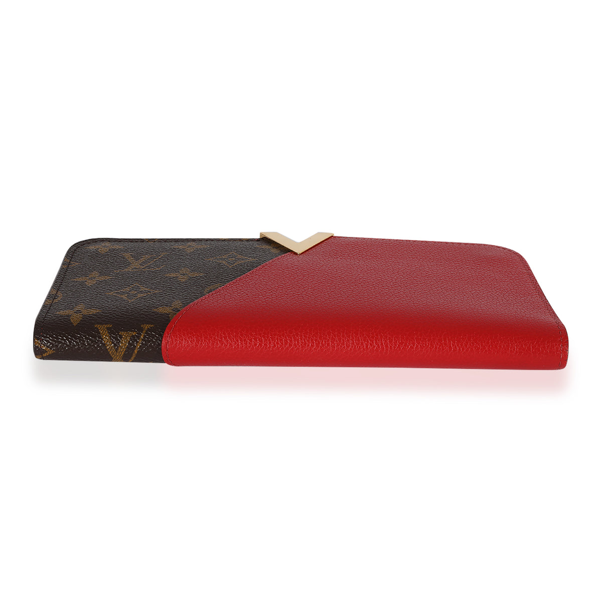 Louis Vuitton Red Monogram Canvas and Leather Kimono Card Case